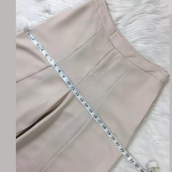 Runway KAELEN Crop Cream Pink Palazzo Pants 6 - Picture 7 of 8